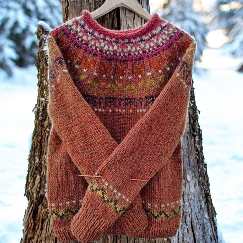 Callista - Elegant Vintage Icelandic Pullover