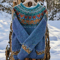 Seraphina - Elegant Vintage Crew Neck Vest