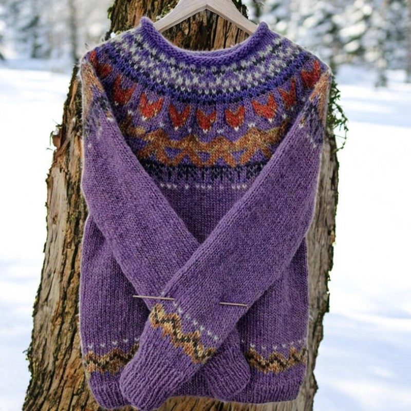 Barbara - Elegant Vintage Jacquard Gilet