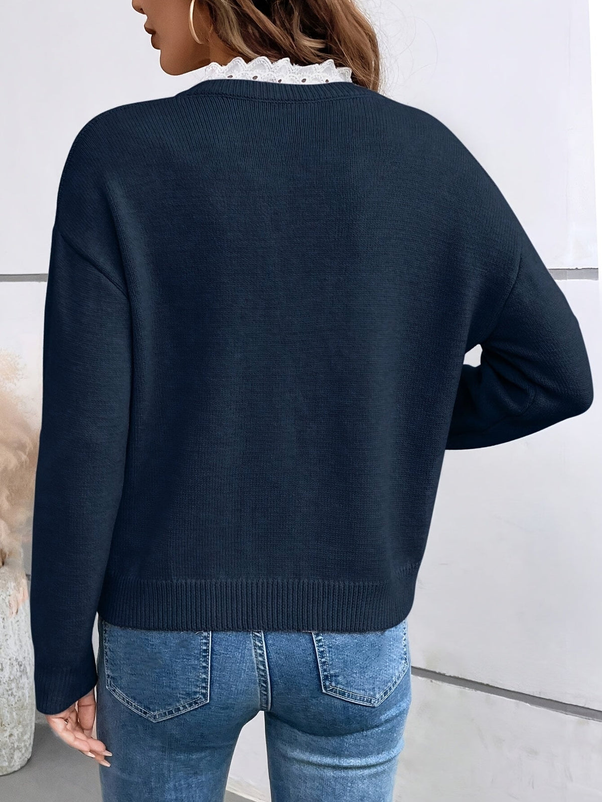 Delphine - Elegant French Collar Blouse