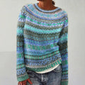 Diane - Retro Scandinavian knitted sweater
