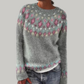Jocelyn - Retro Scandinavian knitted sweater