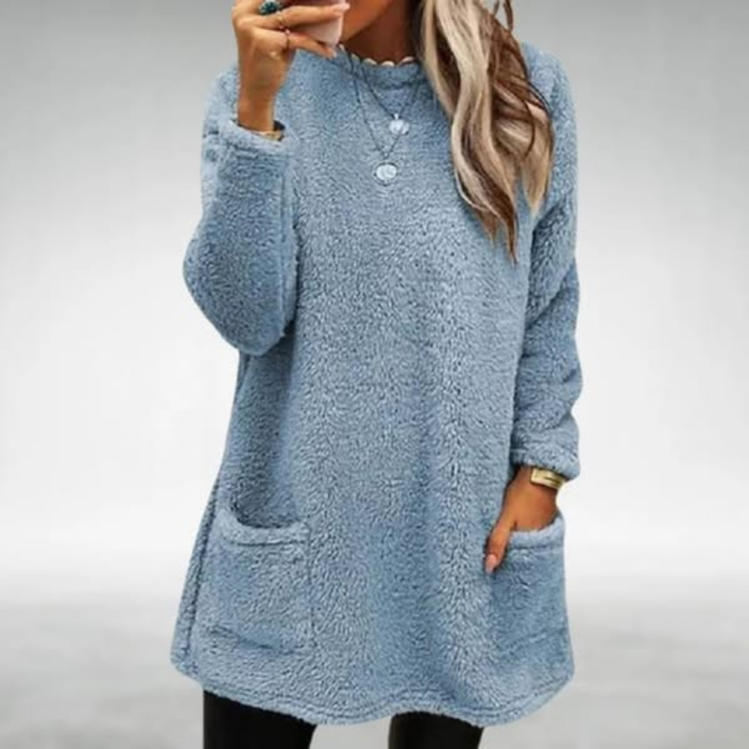 Elowen - Fleece Sweater with Pockets