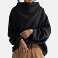 Isabella - Soft Knit Top with High Neck