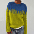 Maria - Retro Scandinavian knitted sweater
