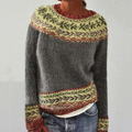 Ruby - Retro Scandinavian knitted sweater